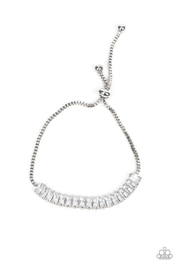 Glitz and Glimmer - White Bracelet