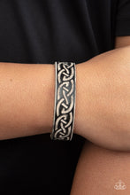 Load image into Gallery viewer, Rebel Runes - Black Bracelet