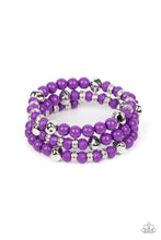 Load image into Gallery viewer, Vibrant Verve - Purple Bracelet