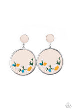 Load image into Gallery viewer, Embroidered Gardens - Multi Earrings