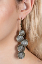 Load image into Gallery viewer, Token Gesture - Brass Earrings