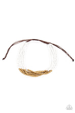 Load image into Gallery viewer, BEAD Bold - White Sliding Knot Bracelet