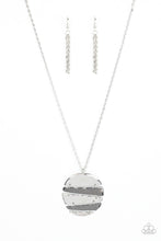 Load image into Gallery viewer, Shattered Sunset - Silver Necklace