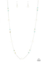 Load image into Gallery viewer, Keep Your Eye on the BALLROOM - Blue Necklace