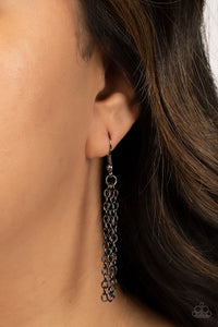Industrial Jungle - Black Gunmetal Necklace