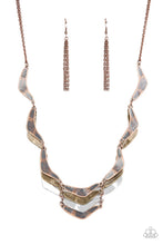 Load image into Gallery viewer, Mixed Metal Mecca - Copper Necklace