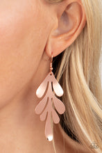Load image into Gallery viewer, A FROND Farewell - Copper Earrings