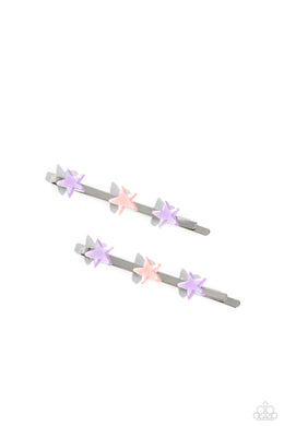 Star-Crossed Cuties - Purple Bobby Pins
