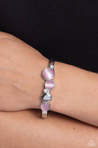 Elegant Escapade - Pink Cuff Bracelet