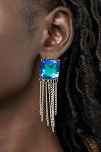 Supernova Novelty - Blue Post Earrings