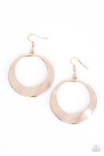 Load image into Gallery viewer, Urban Eclipse - Rose Gold Earrings