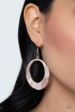 Load image into Gallery viewer, Urban Eclipse - Rose Gold Earrings