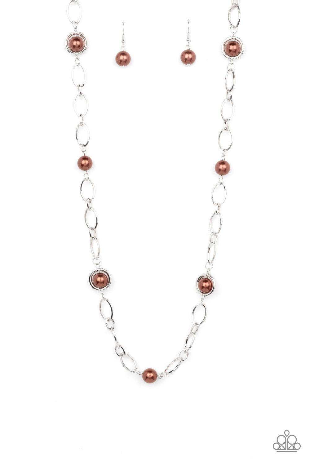Fundamental Fashion - Brown Necklace