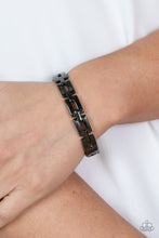 Load image into Gallery viewer, Closed Circuit Strategy - Black (Gunmetal) Bracelet
