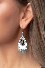 Load image into Gallery viewer, Tranquil Trove - Black Earrings