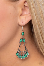 Load image into Gallery viewer, Girly Girl Getup - Green Earrings