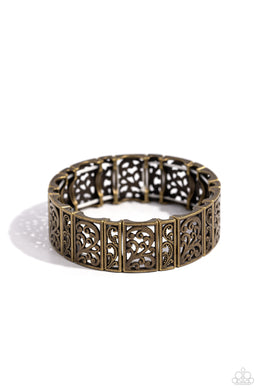 Gondola Gardens - Brass Bracelet