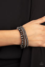 Load image into Gallery viewer, Gutsy and Glitzy - Silver Set of Bracelets