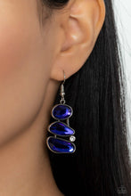 Load image into Gallery viewer, Gem Galaxy - Blue Earrings