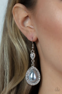 Elite Elegance - Silver Earrings