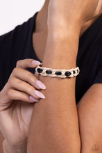 Load image into Gallery viewer, Climb Aboard - Black Sliding Knot Bracelet