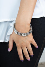 Load image into Gallery viewer, Devoted to Drama - White Bracelet