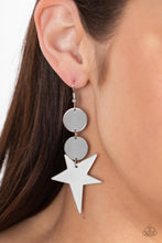 Load image into Gallery viewer, Star Bizarre - Silver Earrings