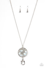 Load image into Gallery viewer, Iridescently Influential - White Lanyard