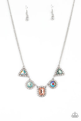 Posh Party Avenue - Multicolor Necklace