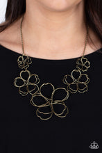 Load image into Gallery viewer, The Show Must GROW On - Brass Necklace