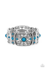 Load image into Gallery viewer, Going, Going, GONDOLA - Blue Stretchy Bracelet