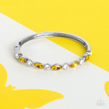Load image into Gallery viewer, Petitely Powerhouse - Yellow Hinged Bracelet