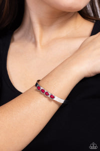 Prismatically Petite - Red Bracelet