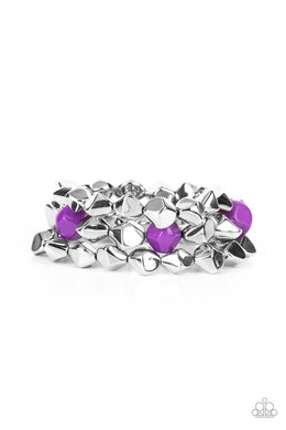A Perfect TENACIOUS - Purple Set of Bracelets