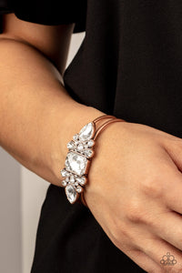 Call Me Old-Fashioned - Copper Hinged Bracelet