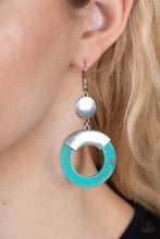 Load image into Gallery viewer, ENTRADA at Your Own Risk - Blue Earrings