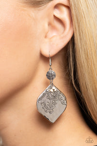 Tropical Terrace - White Earrings