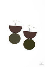 Load image into Gallery viewer, Beach Bistro - Green Earrings