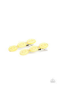 Charismatically Citrus - Yellow Hair Clips