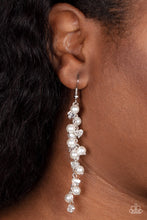 Load image into Gallery viewer, Candlelight Cruise - White Earrings