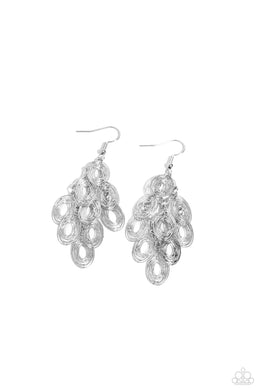 Thrift Shop Twinkle - Silver Earrings