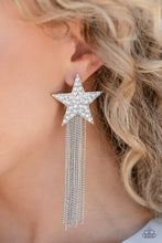 Load image into Gallery viewer, Superstar Solo - White Post Earrings
