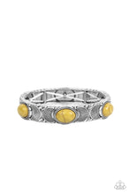 Load image into Gallery viewer, Desert Skyline - Green Stretchy Bracelet