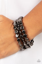 Load image into Gallery viewer, HAUTE Stone - Black Set of Bracelets