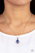 Load image into Gallery viewer, Flower Patch Fabulous - Blue Necklace