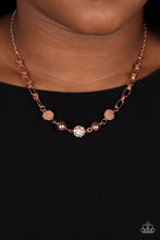 Load image into Gallery viewer, Taunting Twinkle - Copper Necklace