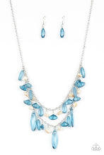 Load image into Gallery viewer, Candlelit Cabana - Blue Necklace