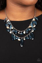 Load image into Gallery viewer, Candlelit Cabana - Blue Necklace