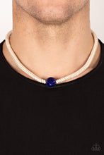 Load image into Gallery viewer, Metamorphic Marvel - Blue Necklace