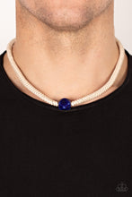 Load image into Gallery viewer, Metamorphic Marvel - Blue Necklace